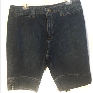 A.n.a Denim Bermuda Shorts Size 16
